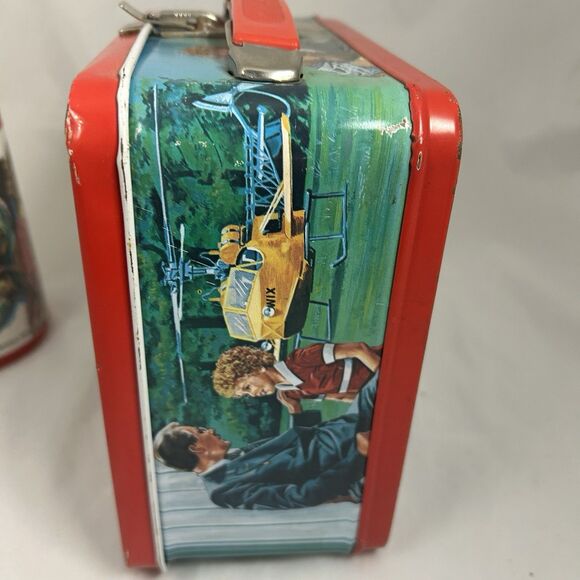 1981 Aladdin Annie Metal Lunchbox & Thermos Clean Nostalgia Movie Carol Burnett - Picture 4 of 14